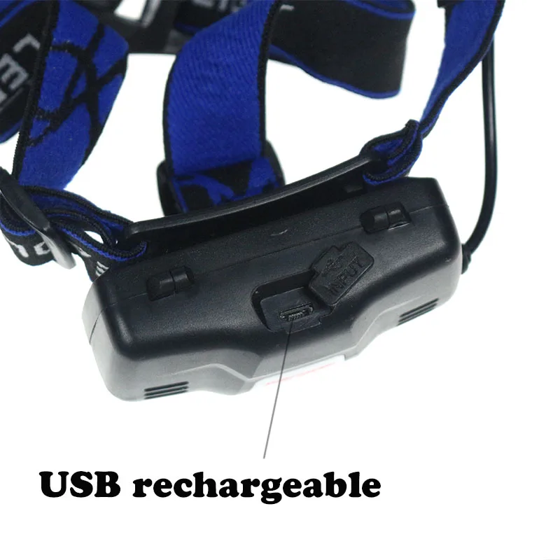 8000LM Cree XM L2 Body Motion Sensor Led Headlamp USB Rechargeable Headlight Lamp Light Zoom Head Torch Flashlight For Camping | Освещение