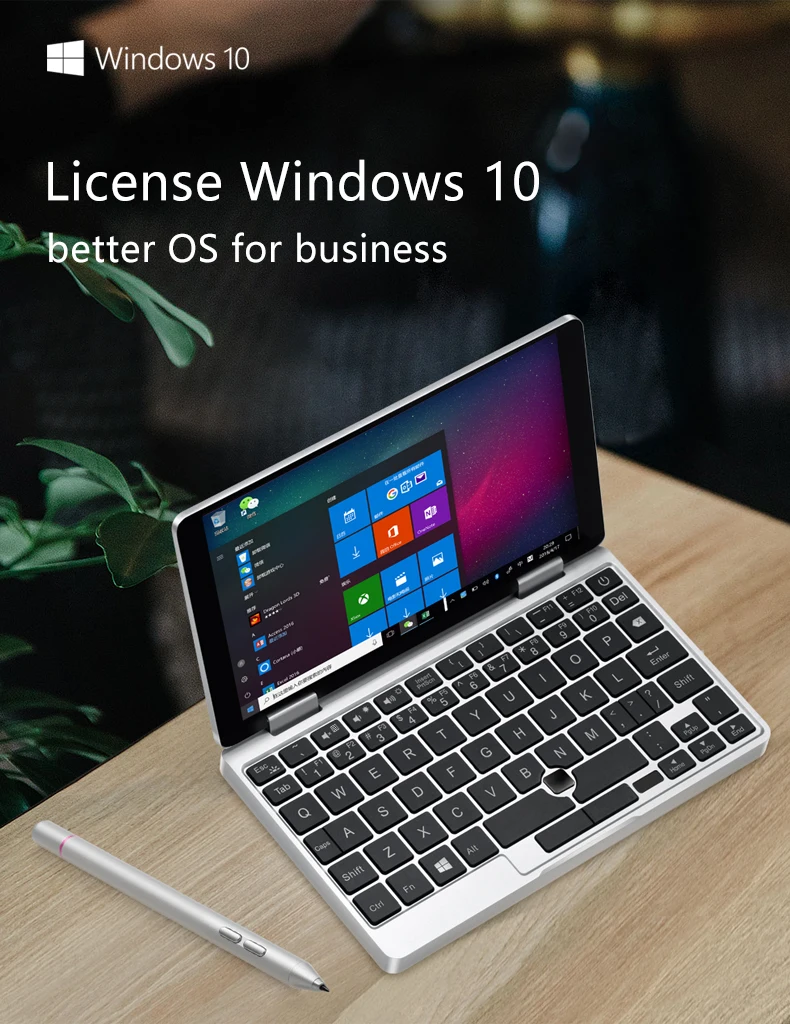 Один нетбук One Mix 1S Specs ноутбук для йоги карманный Intel 3965Y 8 Гб 128 SSD Win 10 Мини