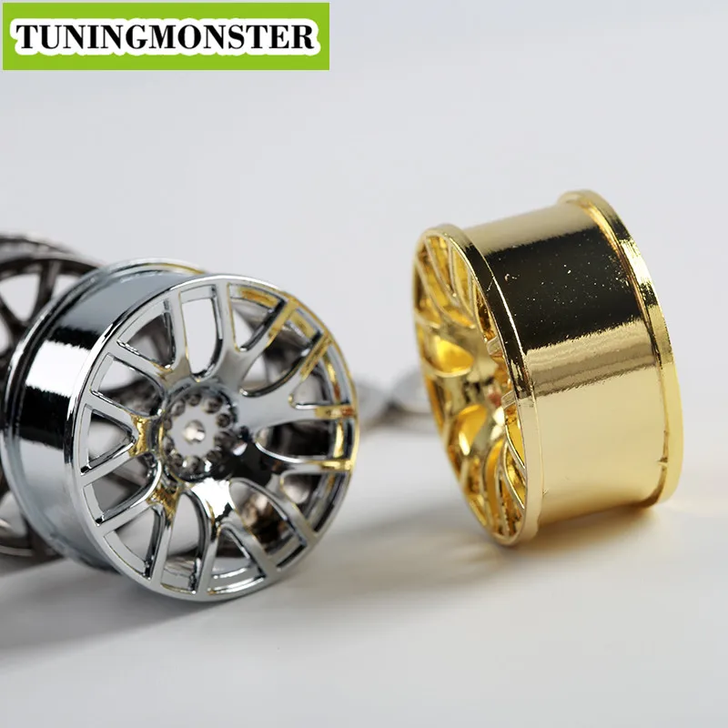 Лот 5 шт модный ободок обода колеса брелок с кольцом для ключей гоночный