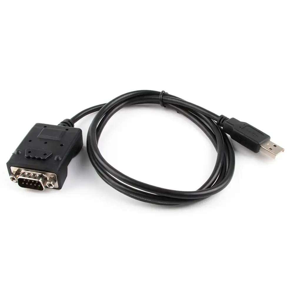 Кабель адаптер последовательный с USB на DB9 RS232 9 контактный штекер COM порт кабель