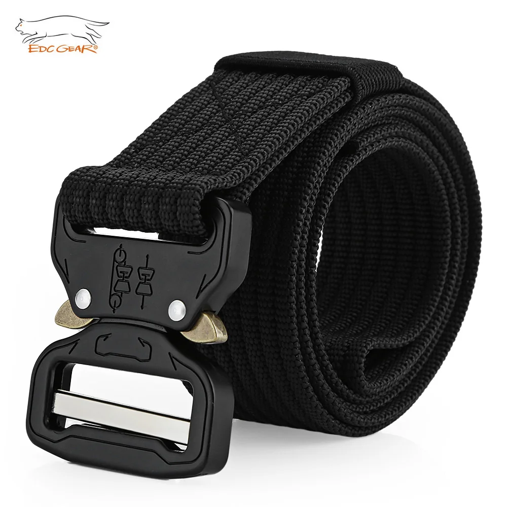 EDCGEAR военный тактический ремень мужской сверхмощный армейский боевой нейлоновый