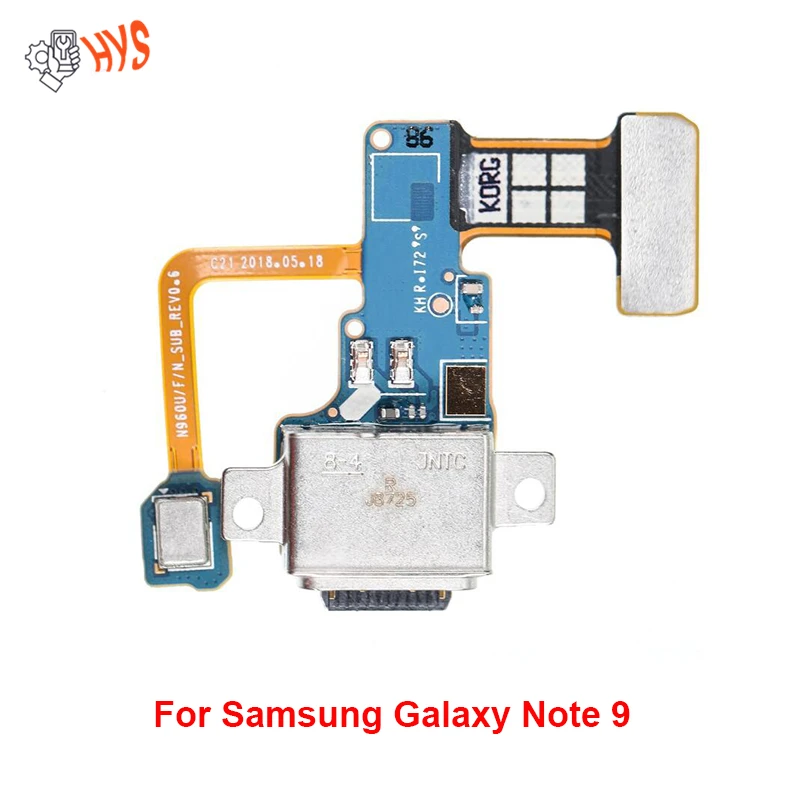 Для samsung Galaxy Note 9 SM-N960F/960N/960U зарядный порт гибкий кабель | Мобильные телефоны и