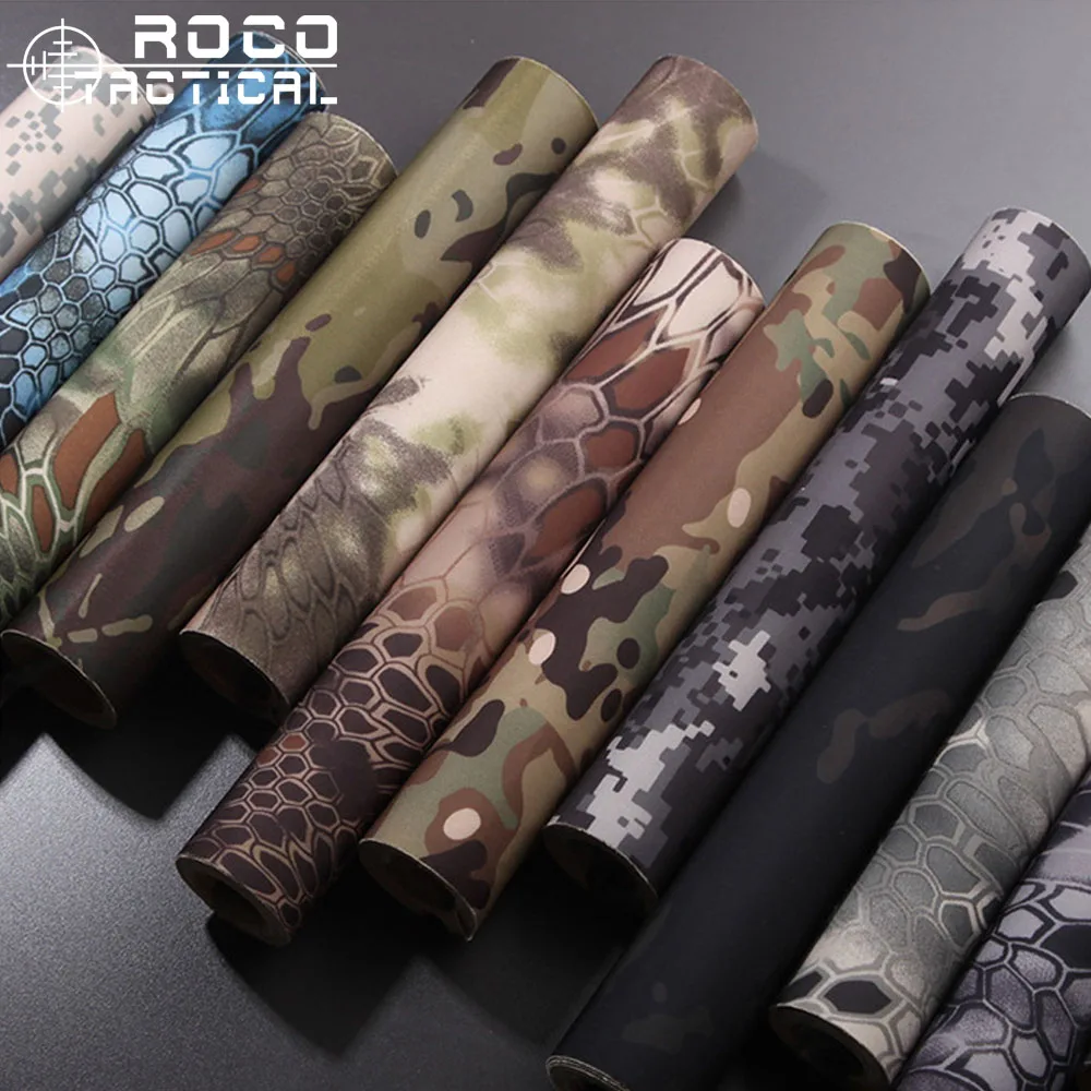 ROCOTACTICAL охотничья камуфляжная тканевая лента, тактическая снайперская винтовка, многофункциональная Камуфляжная Лента для охоты, страйкбола, пейнтбола, 19 цветов