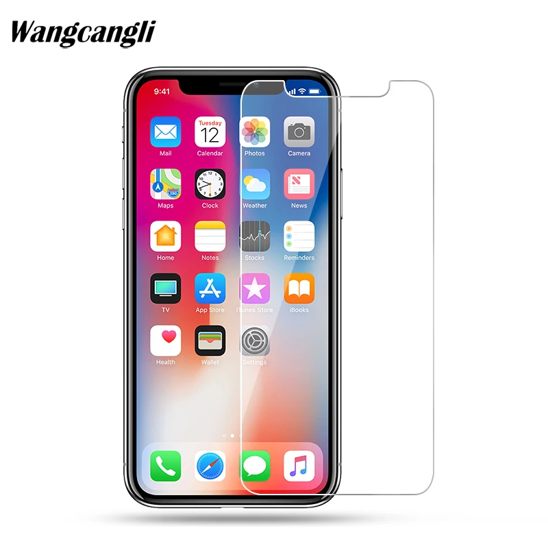 2018 для iPhone X Новинка закаленное стекло устойчивое к царапинам Защитная
