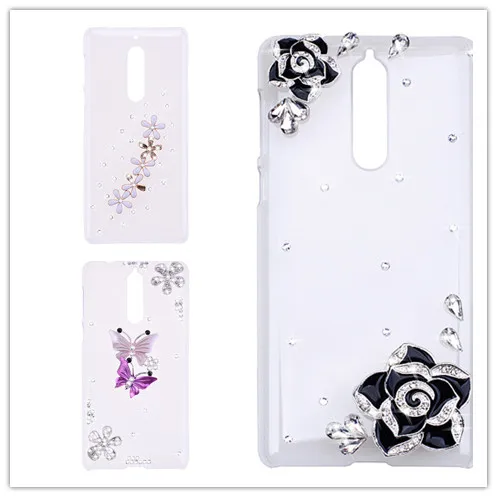 bling Rhinestone Phone Case Cover For Nokia 4.2 3.2 1 3 5 8 6 2 7 9 2.1 3.1 5.1 7.1 Plus 2018 6.2 7.2 Diamond crystal Back Cases | Мобильные