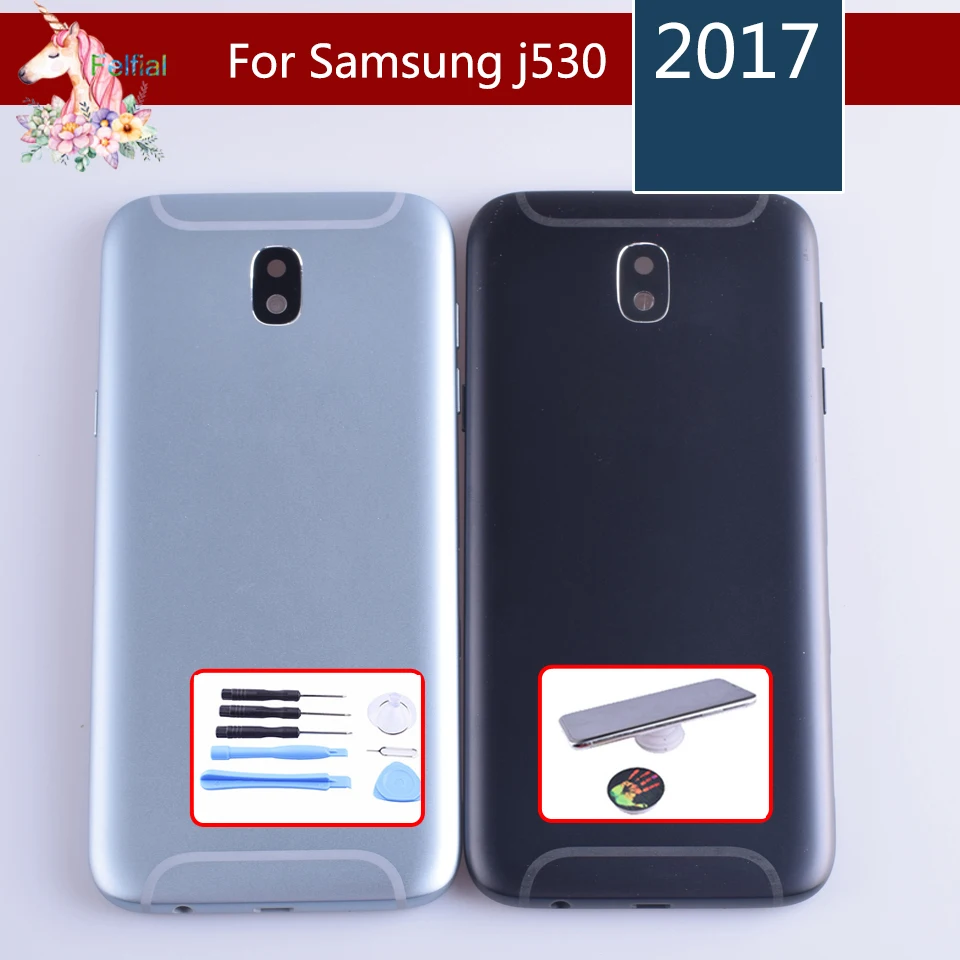 Для Samsung Galaxy J5 j530 J530F Корпус Крышка батарейного отсека задняя крышка корпуса замена корпуса