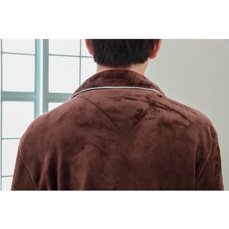 Зимние фланелевые для мужчин пижамы девочек Sleepcoat Брюки Lounge и ночное белье