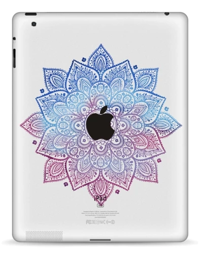 GOOYIYO-ДЛ Ipad 234 виниловая наклейка планшет частичный стикер простой дизайн принт Ловец снов кожа для Ipad Air Pro мини планшет - Цвет: 15305