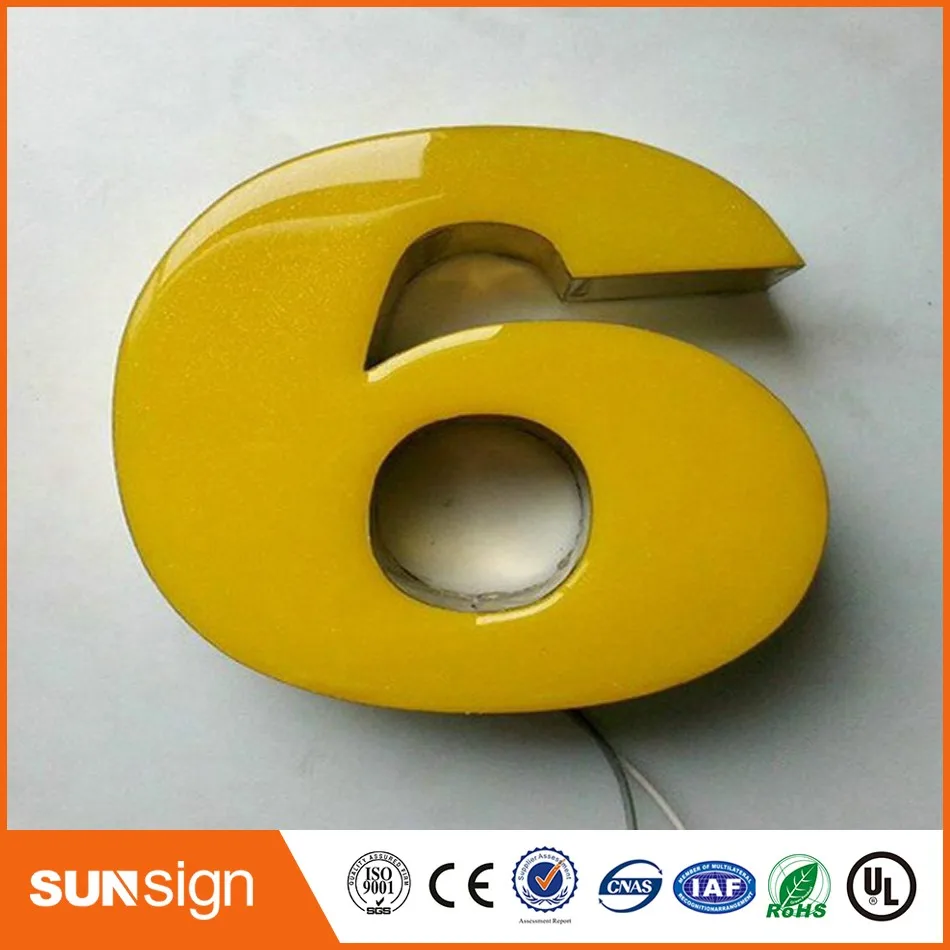 Wholesale decorative coffee store sign led acrylic letters