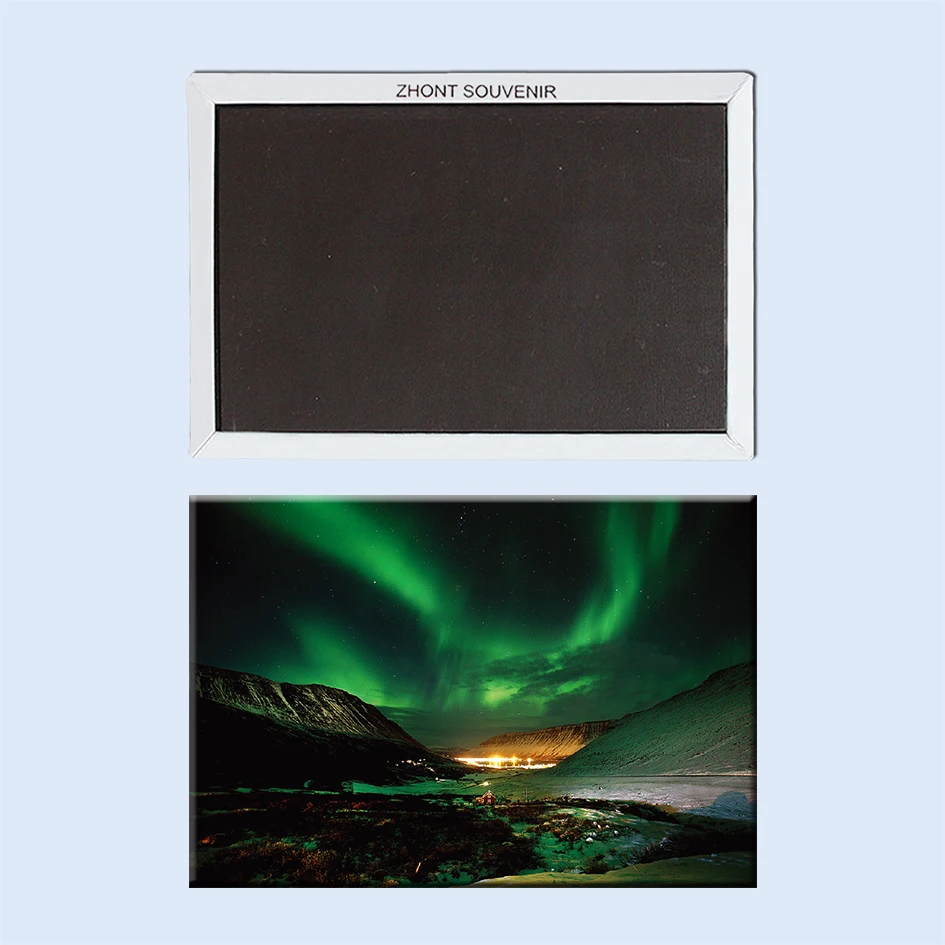 Aurora borealis aurora polaris Магниты на холодильник с северсветильник сувениры для