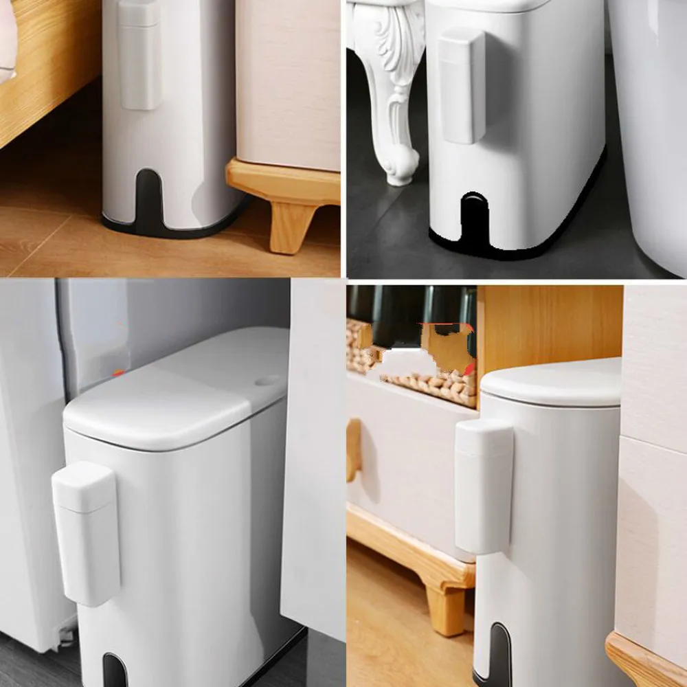 Nordic Simple Dustbin Household Covered Bathroom Living Room Creative Large Kitchen Jacket LM6151616py | Дом и сад