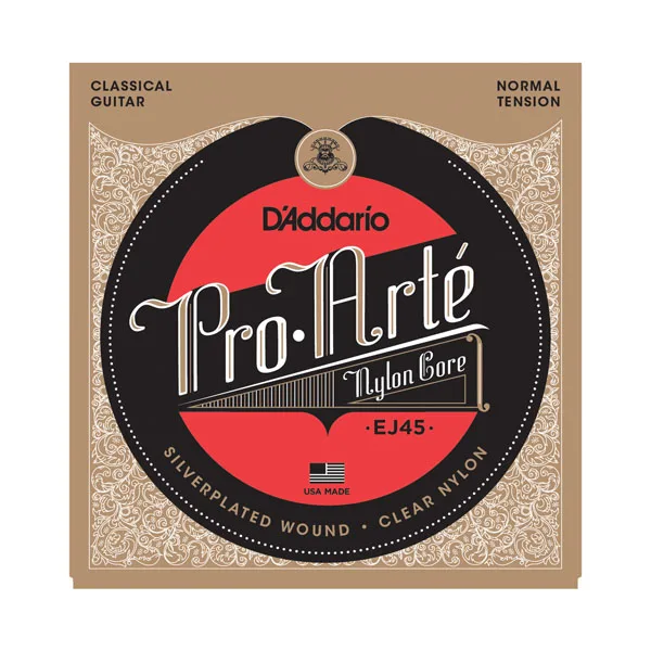 

D'addario EJ43 EJ44 EJ45 EJ46 EJ49 EJ59 Pro Arte Nylon Classical Guitar Strings set, Normal/Hard Tension