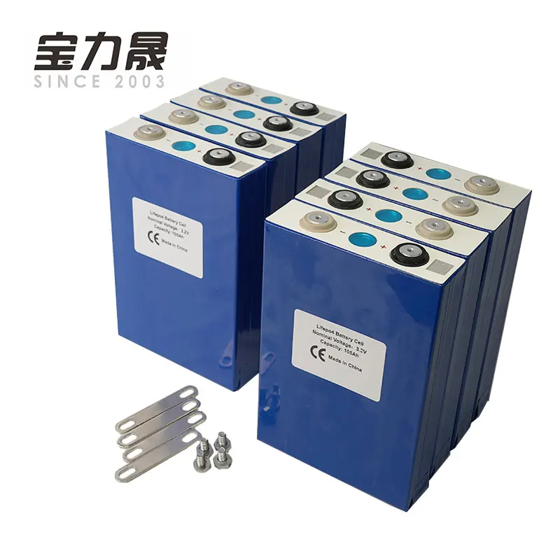 NEW 8PCS 3.2V 100Ah lifepo4 battery CELL 3000 CYCLE 24V105Ah for EV RV battery pack diy solar EU US TAX FREE UPS or FedEx