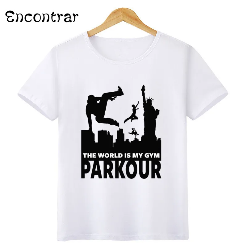 Детская парка дизайнерская футболка для мальчиков и девочек повседневные топы с