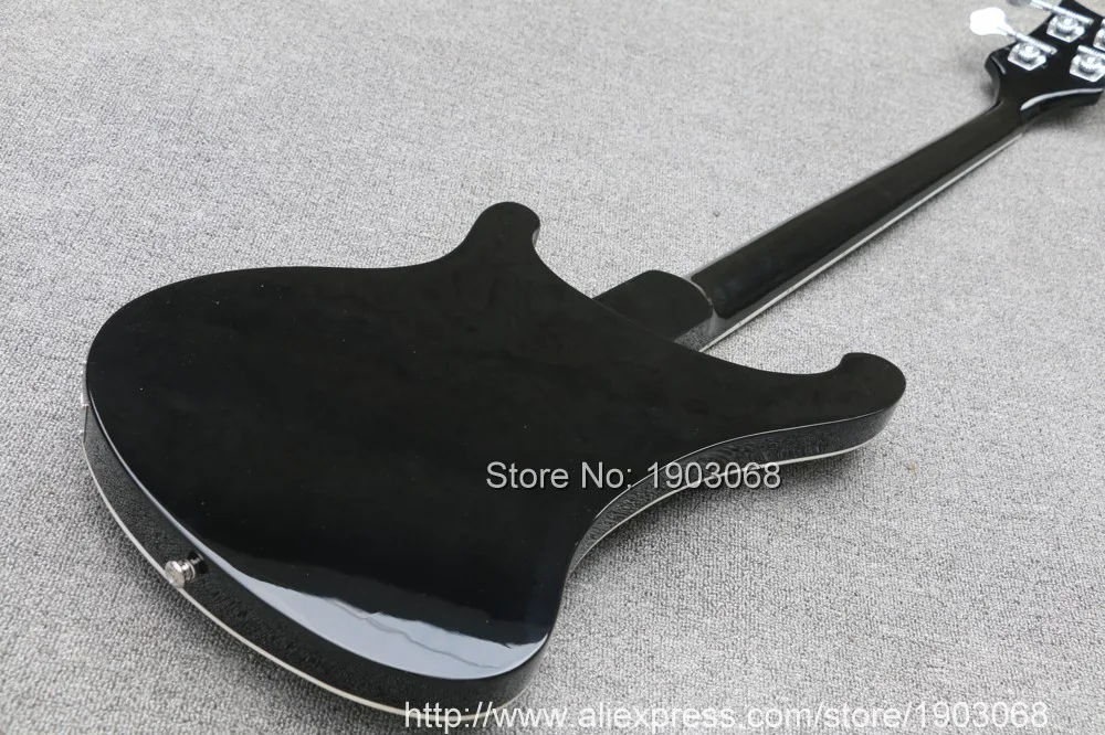 В наличии Рик 4003 Модель Ricken 4 струны для электрической бас-гитары Гитары в черный