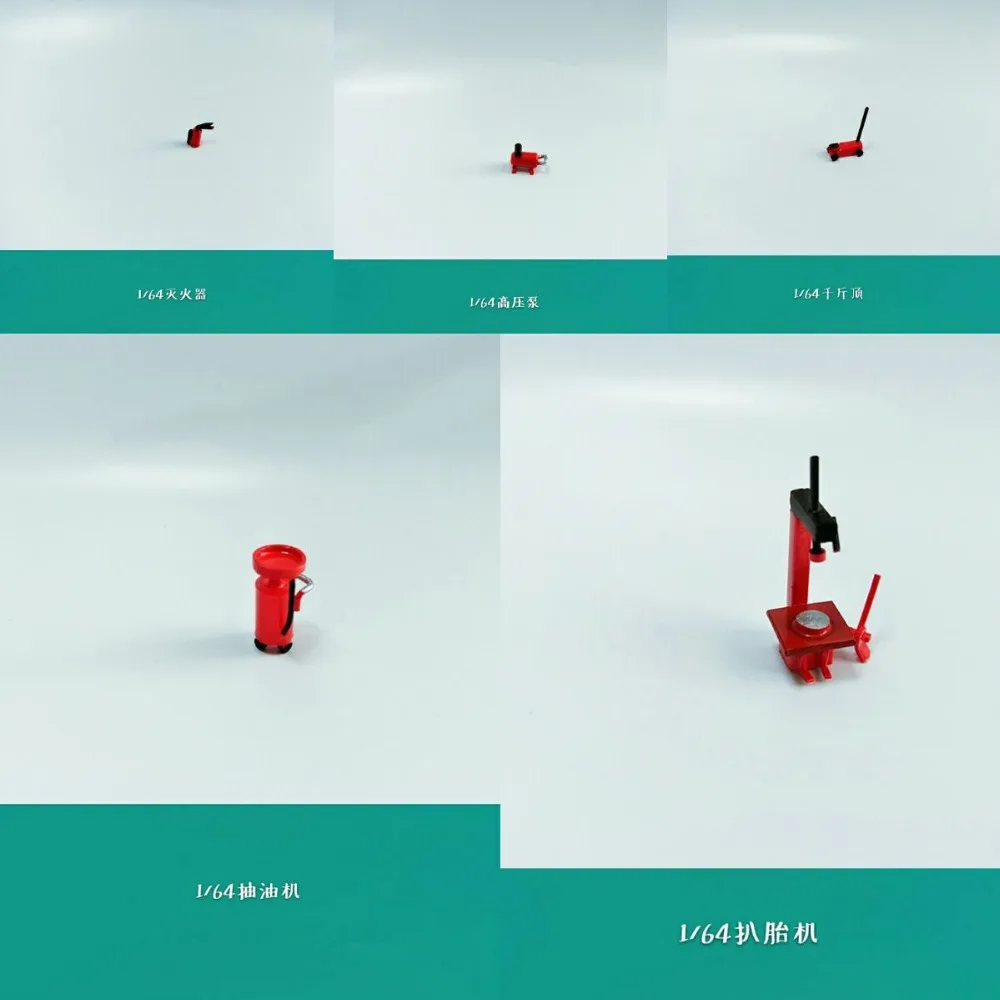 1: 64 Ремонтный комплект обслуживание реквизит сцена гараж ремонт инструменты