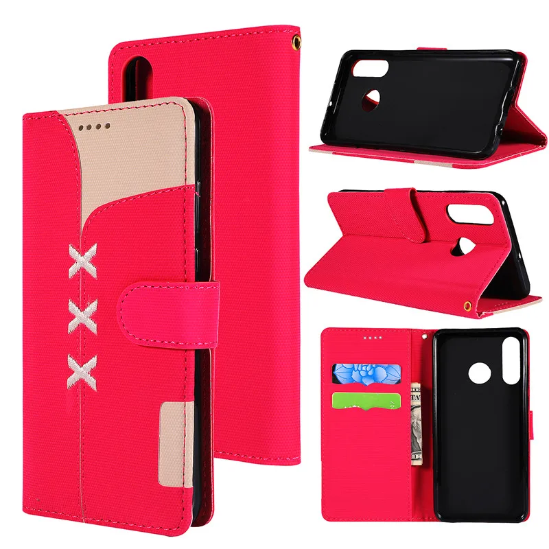 Флип-кожаный чехол для Funda huawei P20 Lite, чехол для Coque huawei P20 Lite P30 Pro, книга-вышивка, кошелек, сумка для мобильного телефона