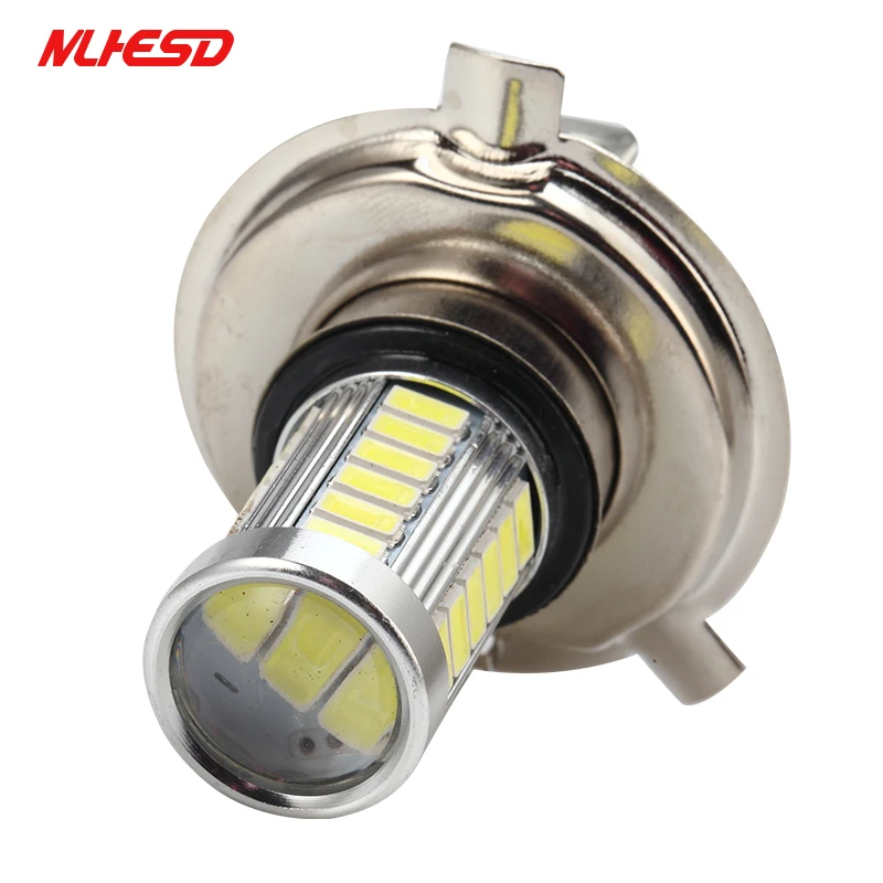 10 шт. H4 33 SMD 5630 5730 Автомобильные светодиодные сигнальные лампы Противотуманные