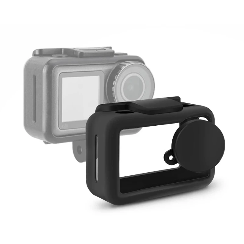 DJI Osmo Action frame Мягкий силиконовый чехол пылезащитный противоударный защитный для