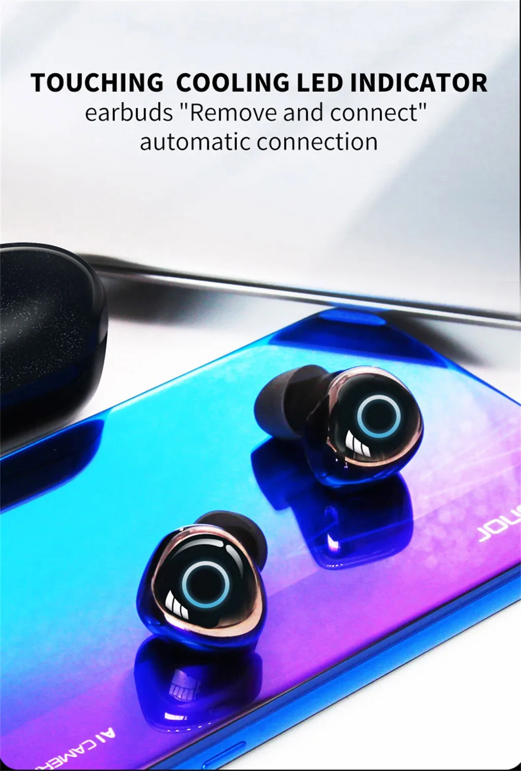 B1ty наушники вкладыши TWS Bluetooth 5 0 Беспроводной 3D стерео звук с двойной микрофон и
