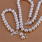 Оптовая продажа, посеребренные мужские бусины 10 мм, N925, бусины Будды, набор из трех предметов, набор цветной посуды S082-2