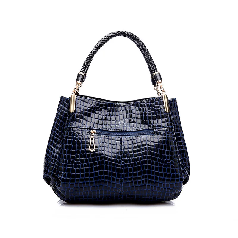 Женская сумка из кожи аллигатора Bolsas De Couro модная через плечо известных брендов