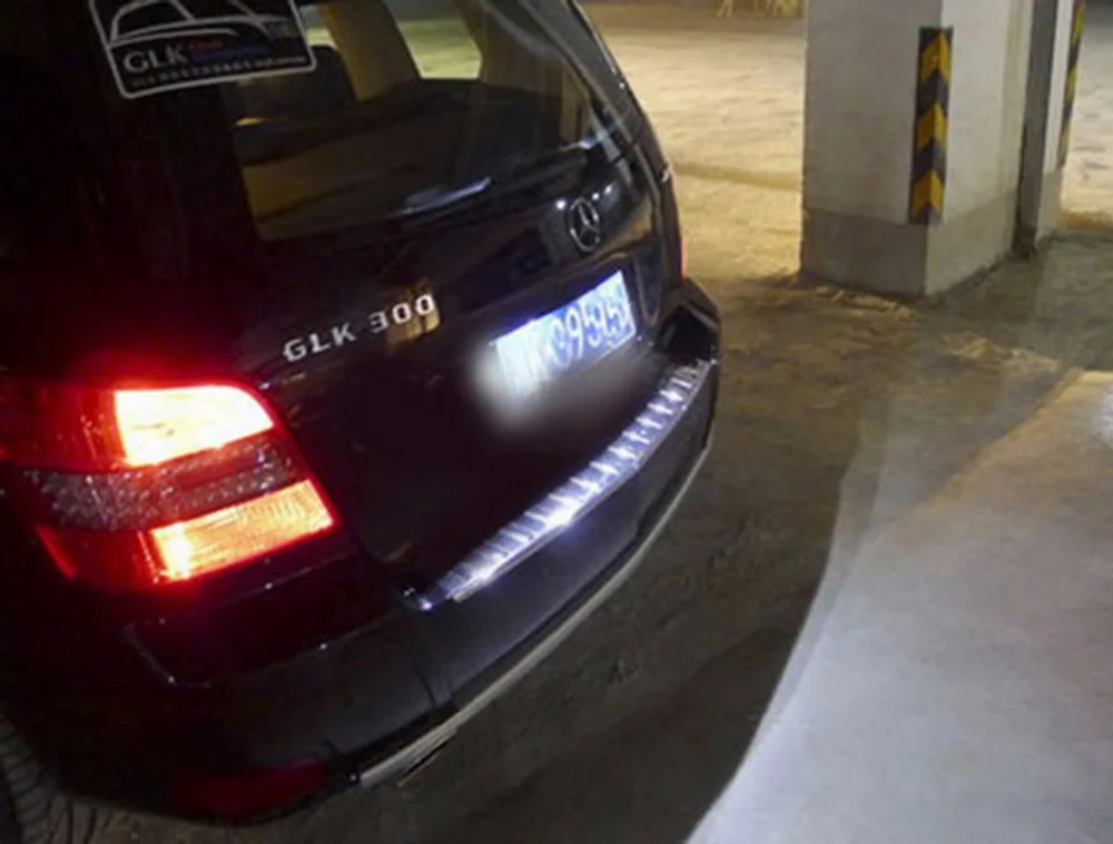 ANGRONG 2 шт. 18 SMD Светодиодный автомобильного номерного знака светильник без ошибок