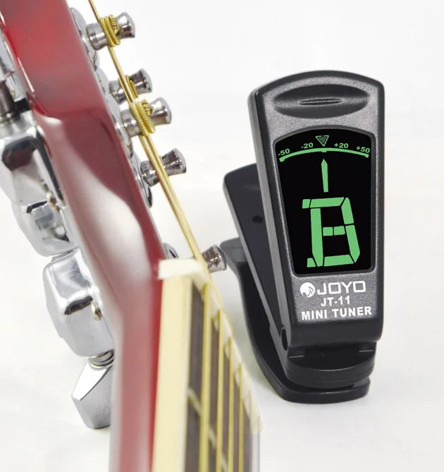JOYO clip LCD backlight double bass mini portable on digital electric ukulele guitar pedal auto tuner string accessories | Спорт и