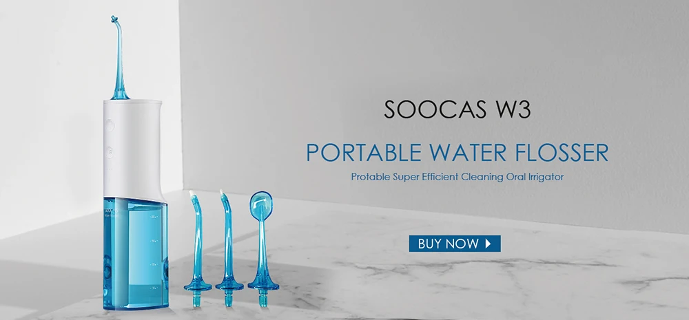 SOOCAS W3 водный Флоссер сопла струи ирригатор полости рта струи портативный Электрический Стоматологическая Насадка Советы дополнительная Замена youpin