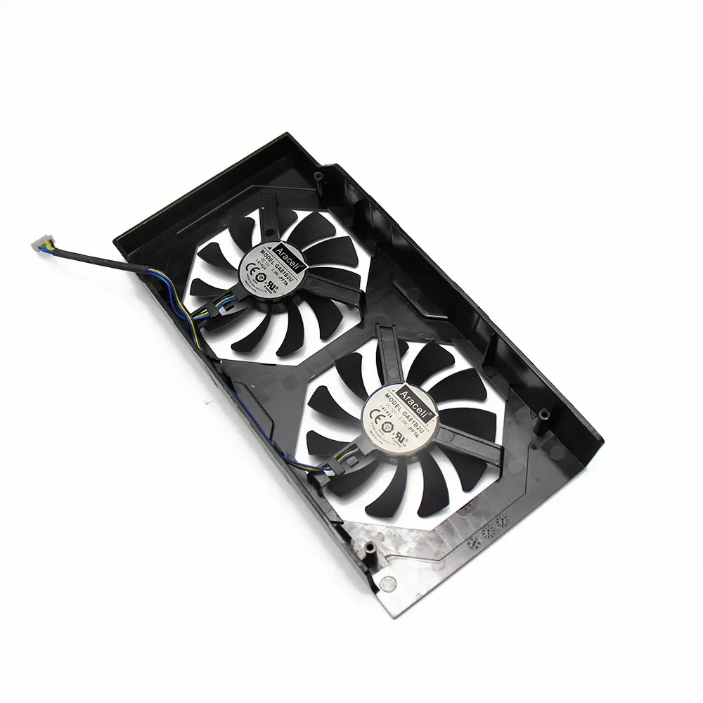 Вентилятор охлаждения GA81B2U PFTA для HIS 7850 R7 260X R9 270 iPower IceQ X2 APISTEK 12 В а 4 контакта 2*4