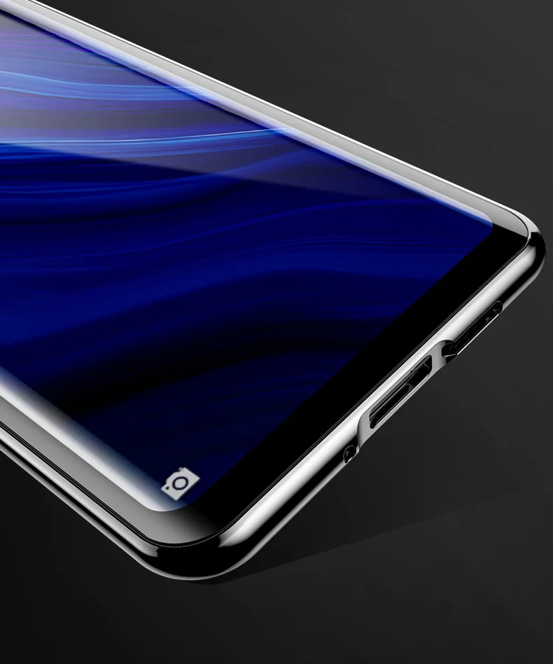 Магнитный адсорбционный противоударный металлический бампер + прозрачный