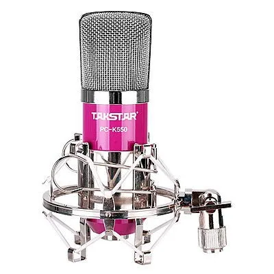 Takstar PC-K550 Side-address Microphone Professional recording mic use for Internet karaoke PC audio processing ect | Электроника