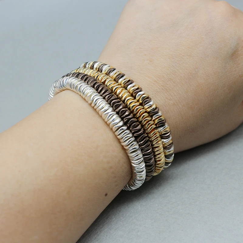 Simple metal bracelet new fashion beads adjustable vintage beaded bohemian wind male ladies | Украшения и аксессуары
