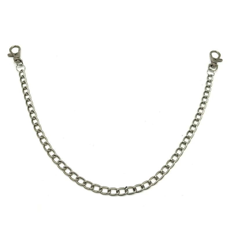 Модные панк хип хоп пояс цепочка на талию Мужские штаны брюки серебро Горячие