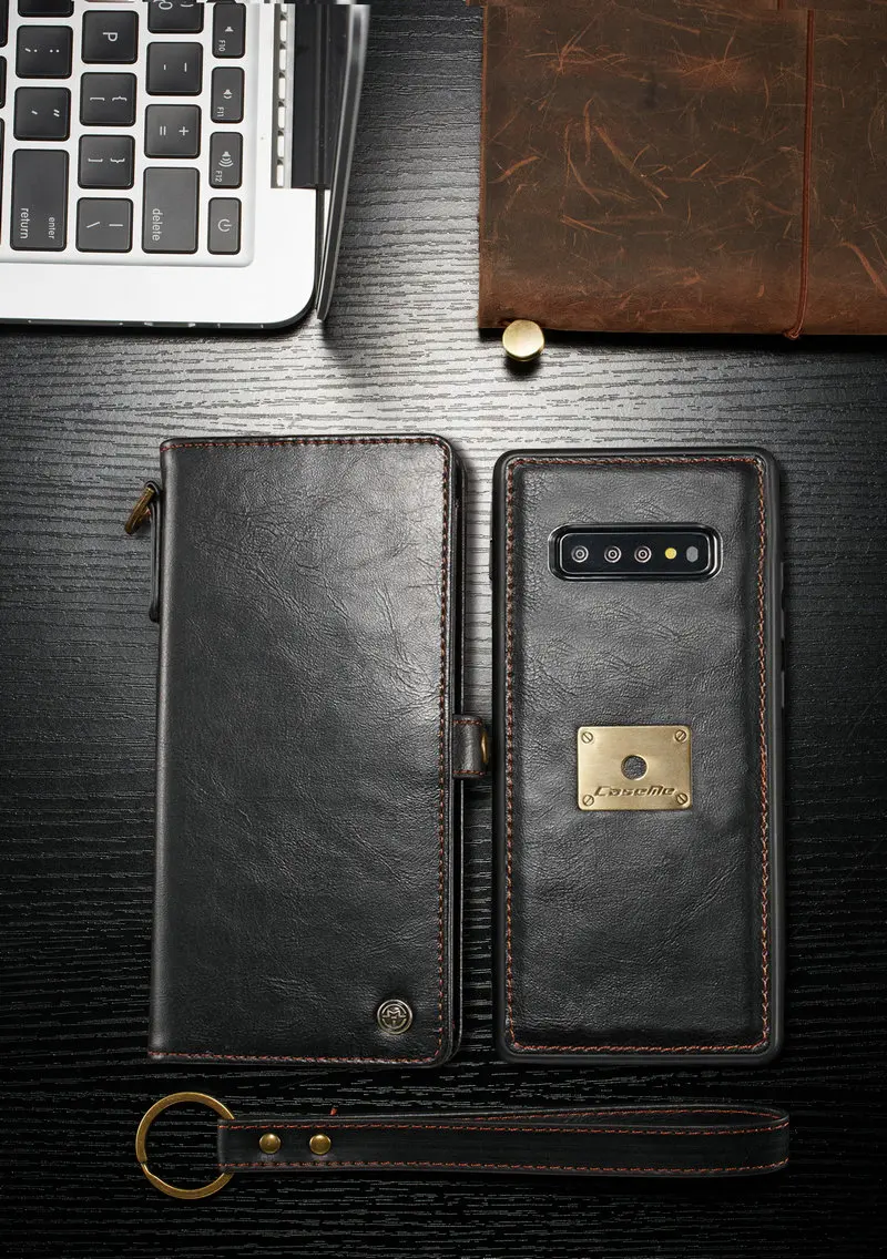 Для samsung S10 Plus чехол Чехол Me из натуральной кожи Магнитный кошелек подставка чехол Fundas для samsung Note 10 Plus S9 S8 Plus Note 9 8