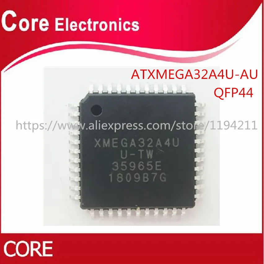 10 шт./лот ATXMEGA32A4U AU QFP44 Новинка|Интегральные схемы| |