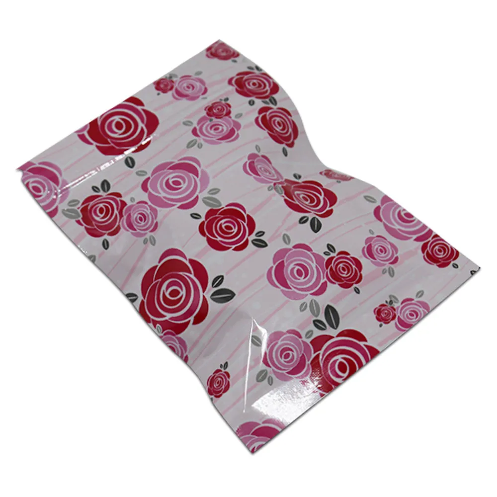 7x10 см Самоуплотняющаяся Zip Lock mylar Фольга мешок закрывающимися плоским ziplock Алюминий Фольга Чехлы для Еда конфеты закуски Вышивка Крестом Пакет