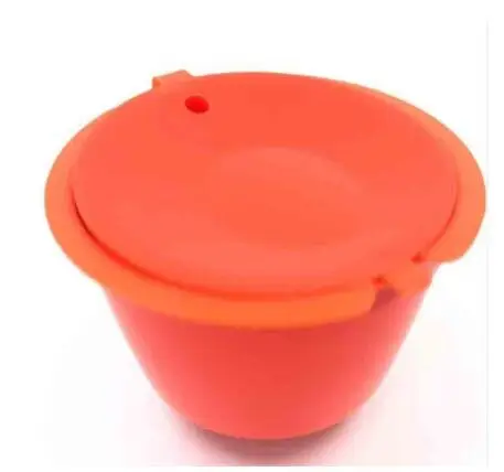 Orange 3 шт./упак. черный многоразового Dolce Gusto Кофе Капсула Nescafe dolce gusto многоразового пользования капсулы gusto капсулы combinacapsule пополнения чернил - Цвет: Orange