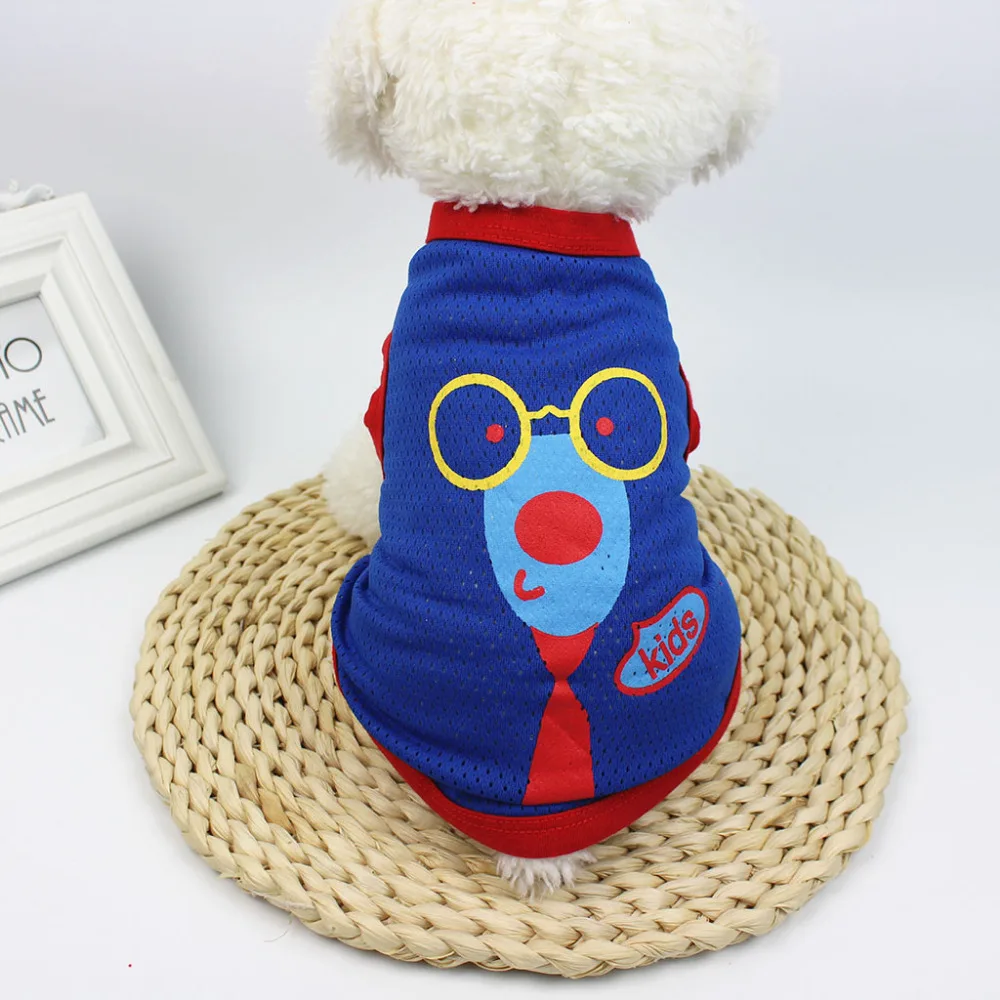 Футболка с Мопсом одежда для домашних животных собак породы Йоркширский терьер