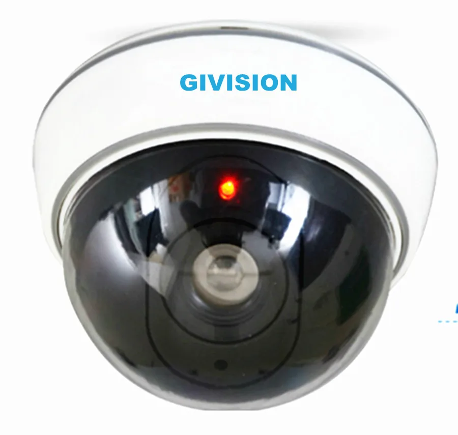 Wireless Fake Camera Dummy Security Surveillance fake dome security red blinking LED camaras de seguridad | Безопасность и защита