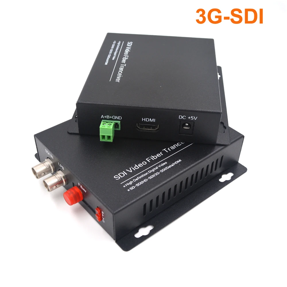 3G/HD SDI видео оптические медиа конвертеры с 1080P HDMI TX и RX 1310/1550nm FC Video Аудио сигнал