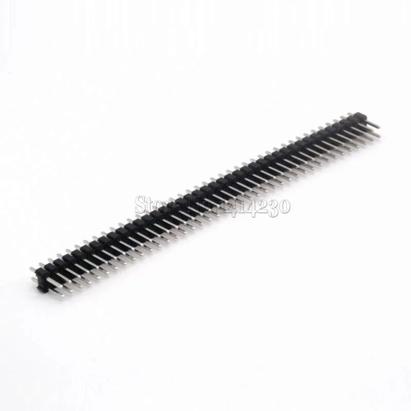 Двухрядная игла с шагом 2 54 мм 2*40 пин 10 шт.|pin coupling|pin ledpin fairy |