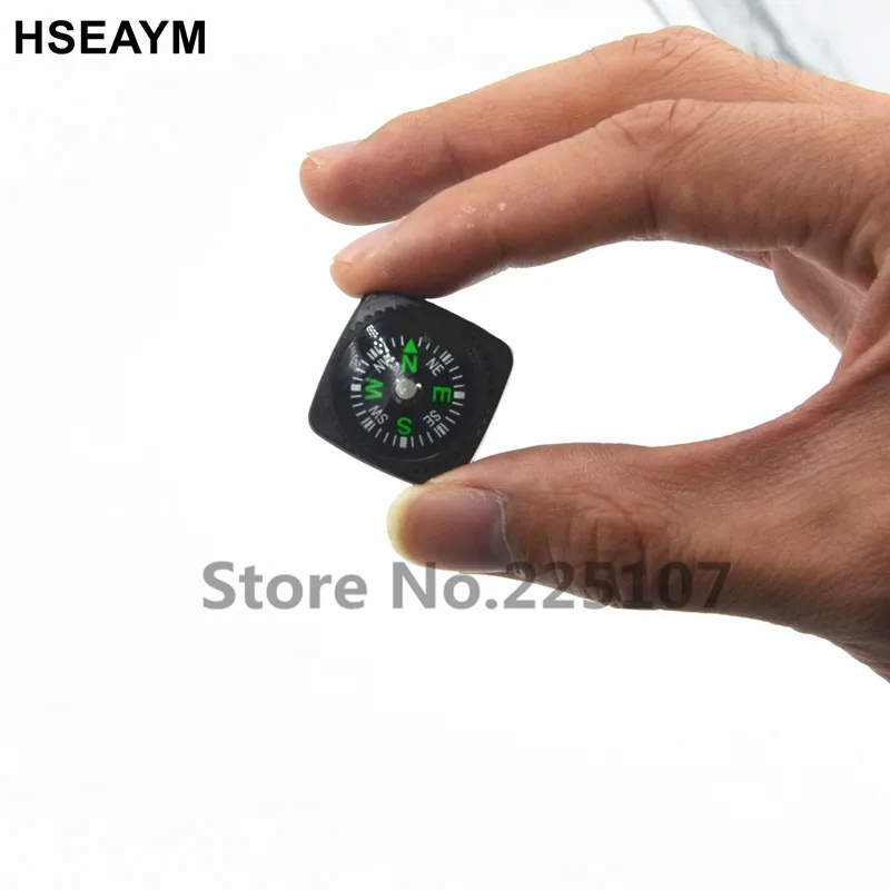 HSEAYM 20 мм кожаный чехол, компас, часы, лента для автомобиля, кемпинга, пешего туризма, НАПРАВЛЯЮЩАЯ, портативный ручной компас