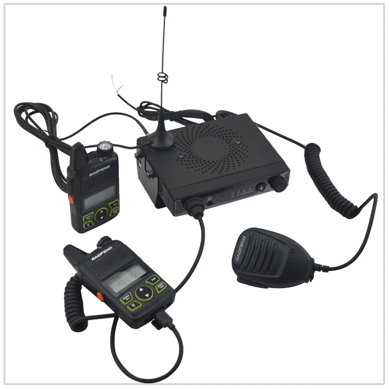 2 шт. x baofeng Радио BF-T1 UHF 400-470 МГц 1 Вт 20CH маленькая портативная мини-рация с наушником+ 1 шт. Кабель для программирования