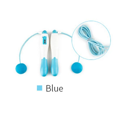 Blue Скакалка Procircle без скакалки подсчет скакалка скоростная Скакалка для двойных под, упражнений, WOD, бокса, ММА тренировки фитнеса - Цвет: Blue