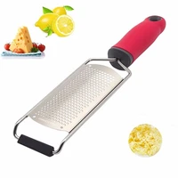 new cheese grater stainless steel blade cheese slicer lemon zester grater chocolate cheese grater with protective cover