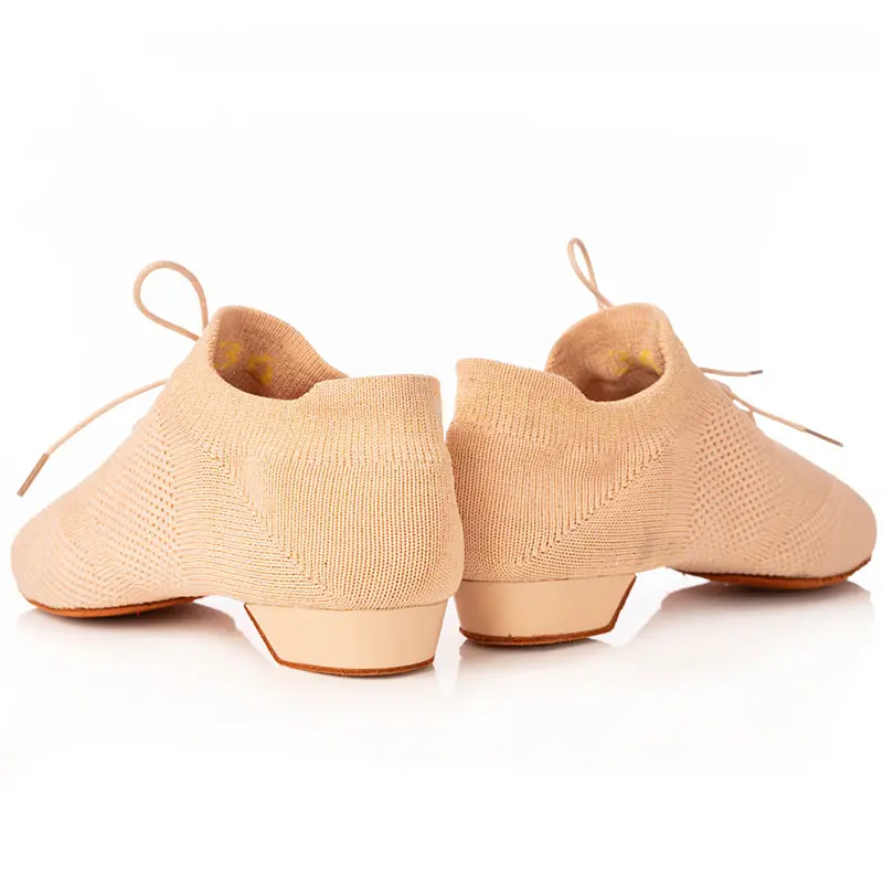 

Soft Sole Women Jazz Ballet Dance Shoes Breath Weaving Lace Up Woman's Girls Latin Tango Salsa Ballroom Practice Dancing Shoes