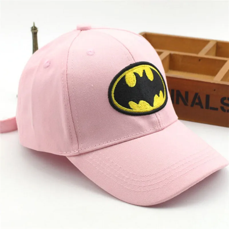 Детские Бейсбольные кепки с Бэтменом для мальчиков и девочек Snapback кепка детей