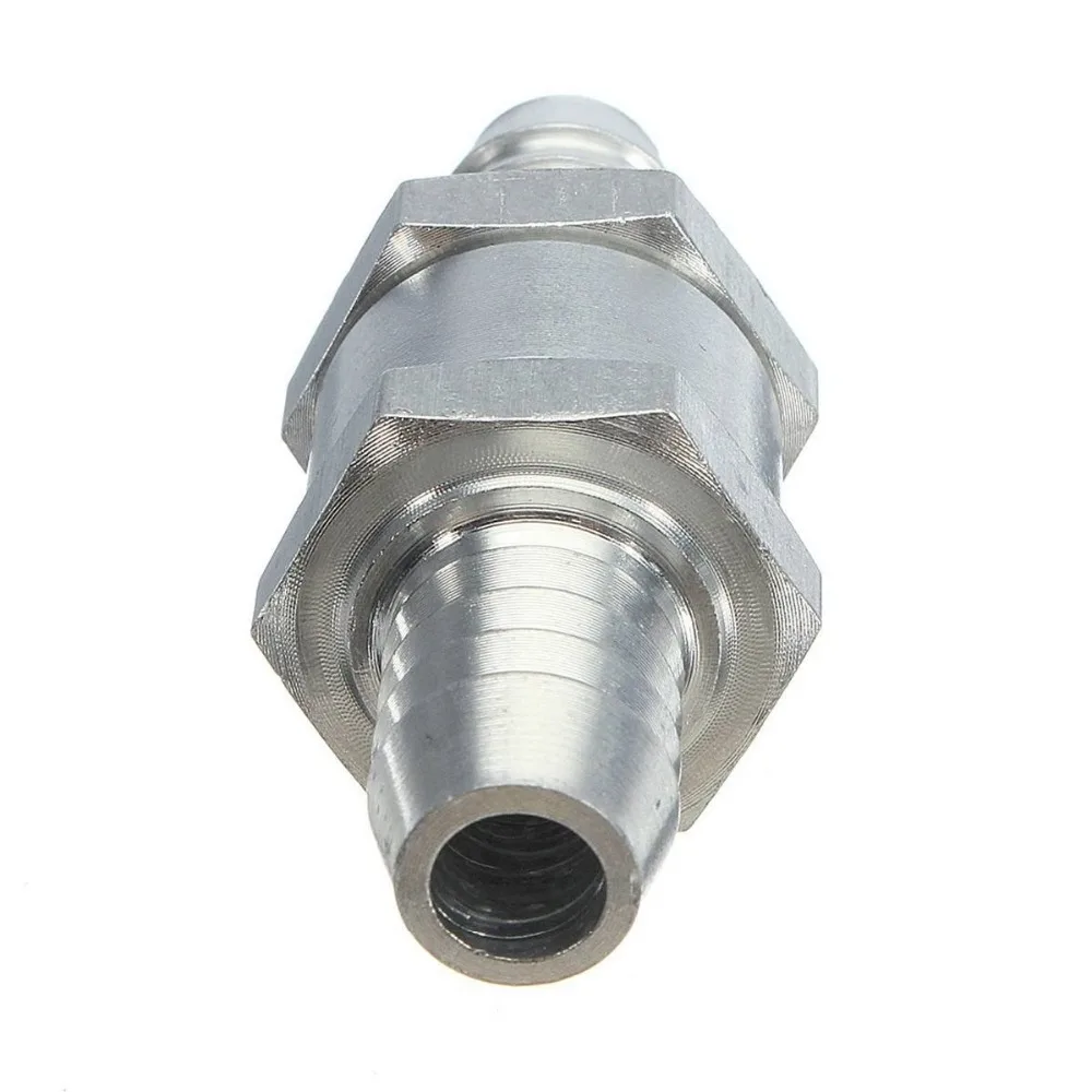 1PC One Way Petrol 8MM/10MM/12MM Aluminum crude oil engine Fuel Gasoline Non-Return Check Valve | Обустройство дома