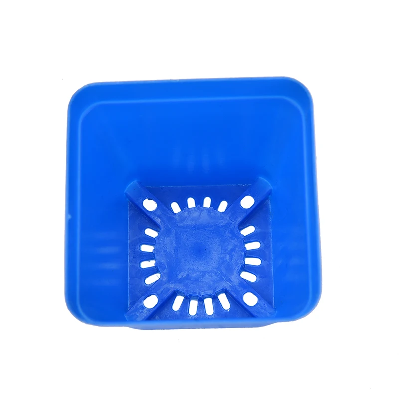 New Square Multicolour Nursery Pots Plastic Plants Pot Flower Planter Garden Desk Home Decor 7 Colors 10PCS | Дом и сад